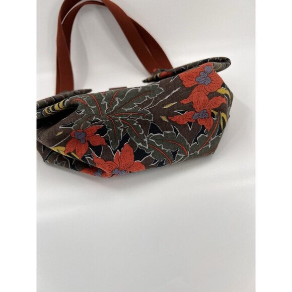NADA ORIGAMI MADE IN FRANCE FLORAL PURSE DOUBLE HANDLE EASY USE & EFFORTLESS - Picture 9 of 11